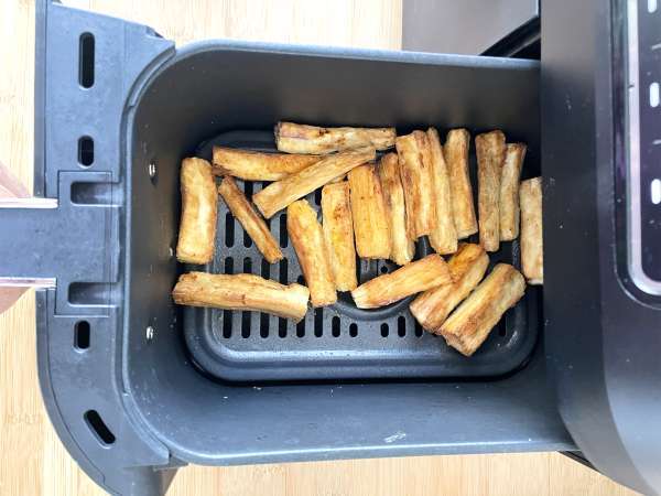 Пържена на въздух маниока: хрупкава и здравословна закуска - Подготовка стъпка 5