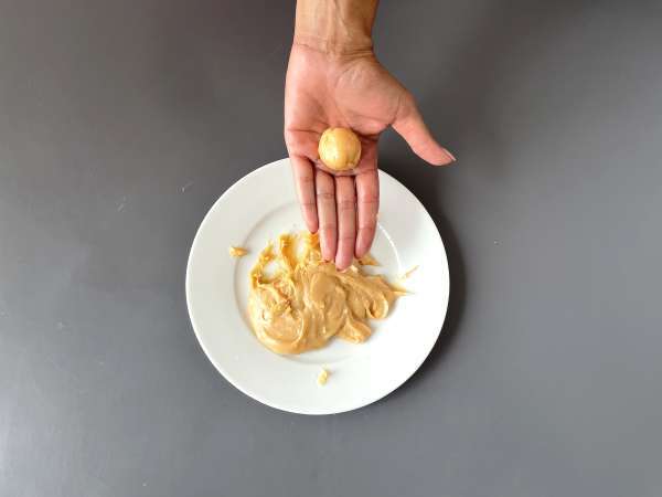 Фъстъчено бригадейро, вкусен бразилски сладкиш - Подготовка стъпка 4