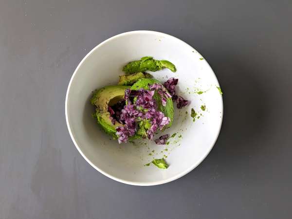 Студена паста с крем от авокадо, бадеми и чери домати: вегетарианска и много вкусна! - Подготовка стъпка 2