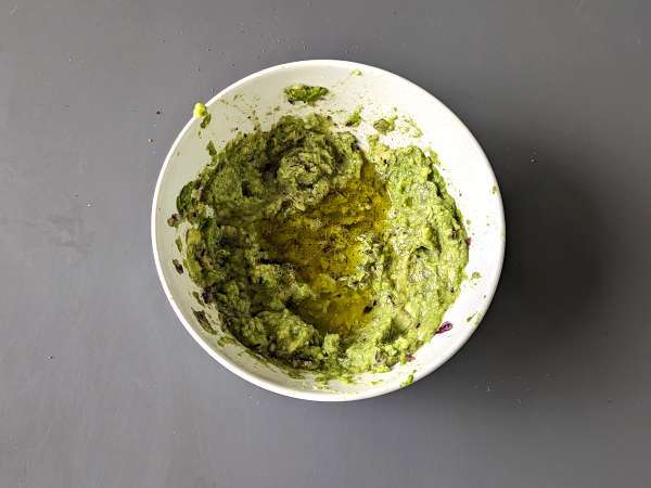 Студена паста с крем от авокадо, бадеми и чери домати: вегетарианска и много вкусна! - Подготовка стъпка 3