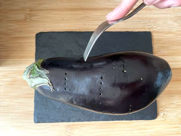 Паниран патладжан по милански, но вегетариански - Готвене във фритюрник - Подготовка стъпка 1