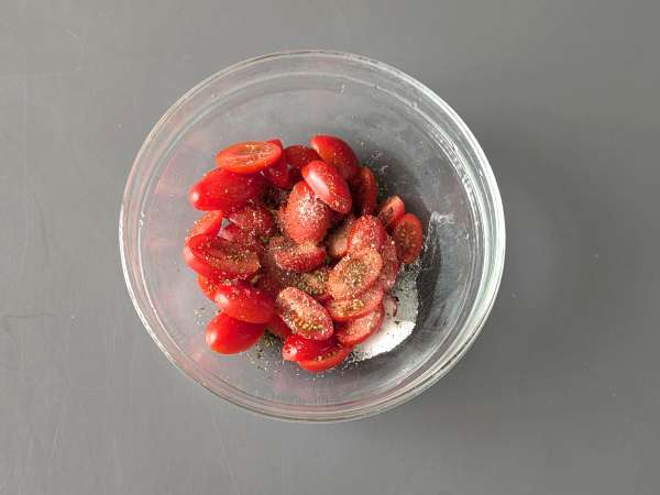 Конфитирани домати във фритюрник - Подготовка стъпка 2