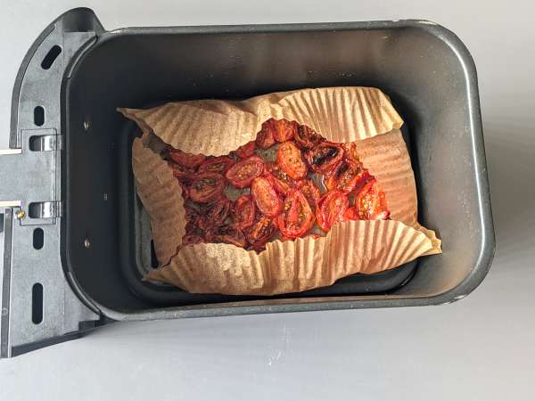 Конфитирани домати във фритюрник - Подготовка стъпка 4