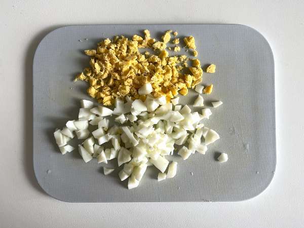 Руска салата с домашна майонеза - Подготовка стъпка 6