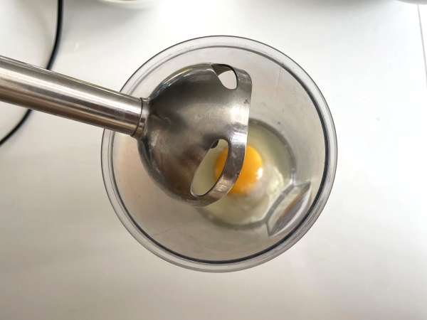 Домашна майонеза със зехтин - Подготовка стъпка 2