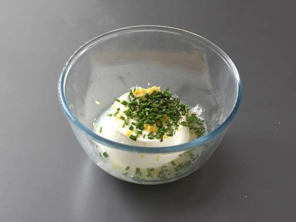 Супер освежаващ летен тарт: рикота, краставица и пушена сьомга - Подготовка стъпка 4