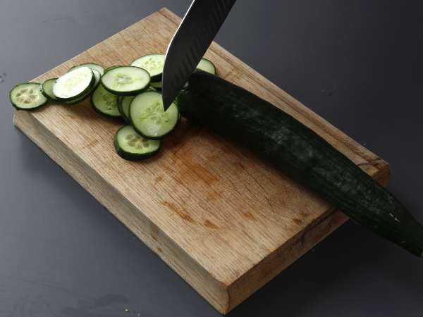 Супер освежаващ летен тарт: рикота, краставица и пушена сьомга - Подготовка стъпка 5