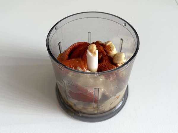 Хумус от червени чушки - Подготовка стъпка 5