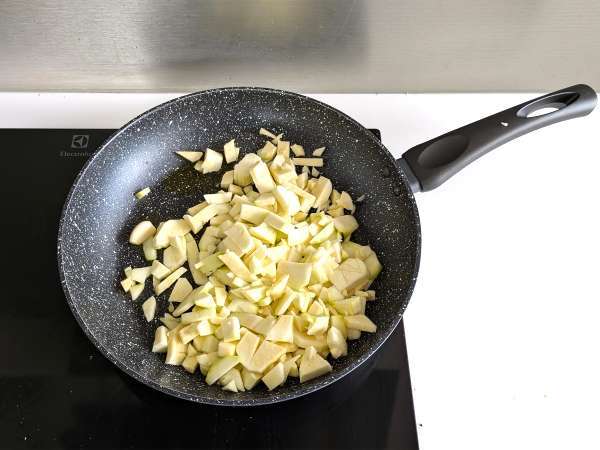 Кремообразна паста с тиквички и гръцко кисело мляко - Подготовка стъпка 1