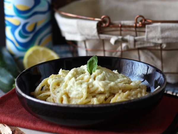 Кремообразна паста с тиквички и гръцко кисело мляко - Подготовка стъпка 8