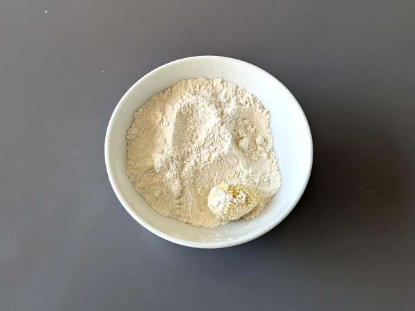 Моцарелин във въздушен фритюрник - Подготовка стъпка 3