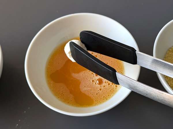 Моцарелин във въздушен фритюрник - Подготовка стъпка 4