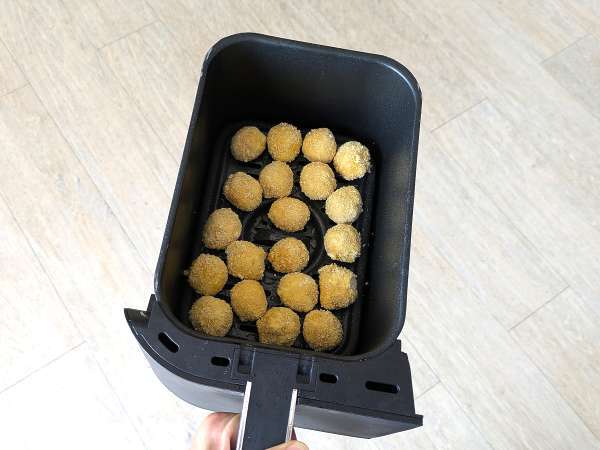 Моцарелин във въздушен фритюрник - Подготовка стъпка 7