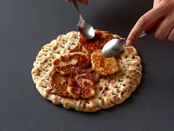 Гирос с халуми - вегетарианска версия на гръцкия сандвич! - Подготовка стъпка 7