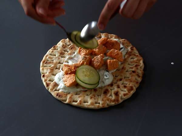 Гирос със сьомга - идеалният гръцки сандвич с риба за лятото! - Подготовка стъпка 5