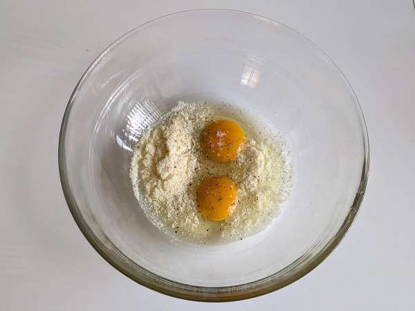 Макаронен омлет във фритюрник - Подготовка стъпка 2