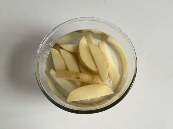 Как да направите хрупкави картофки във фритюрника? - Подготовка стъпка 3