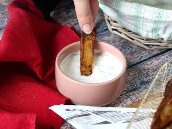 Как да направите хрупкави картофки във фритюрника? - Подготовка стъпка 8