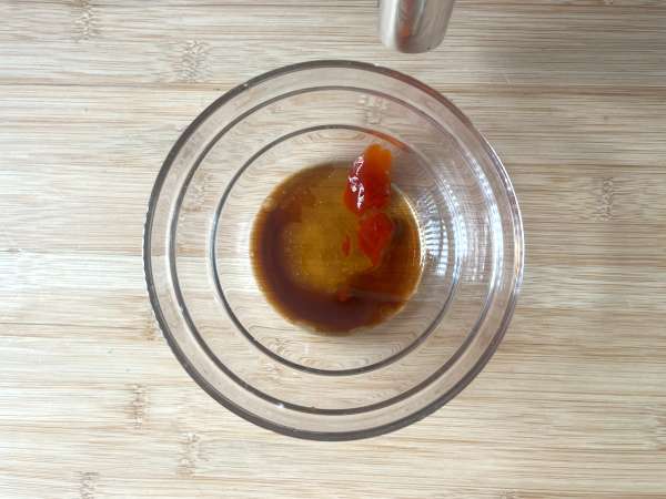 Хапки от сьомга с азиатска марината във фритюрник - Подготовка стъпка 1