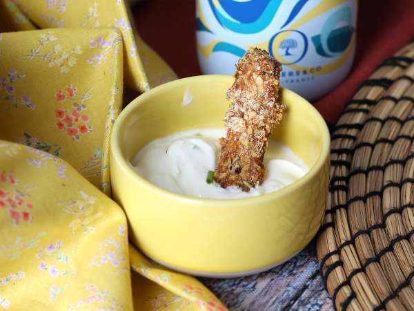 Пържени картофи от тиквички с въздушен фритюрник - Подготовка стъпка 7