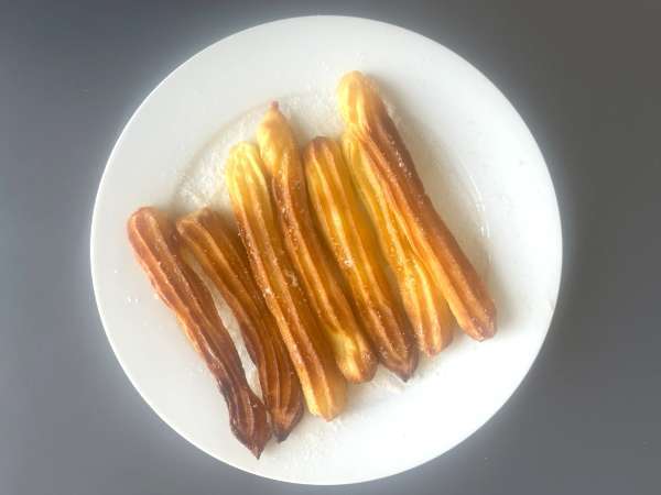 Чуроси, приготвени във фритюрника - Подготовка стъпка 8