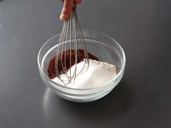 Най-добрите шоколадови мъфини: огромни и влажни - Подготовка стъпка 1