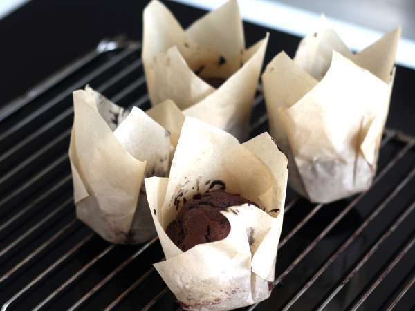 Най-добрите шоколадови мъфини: огромни и влажни - Подготовка стъпка 10