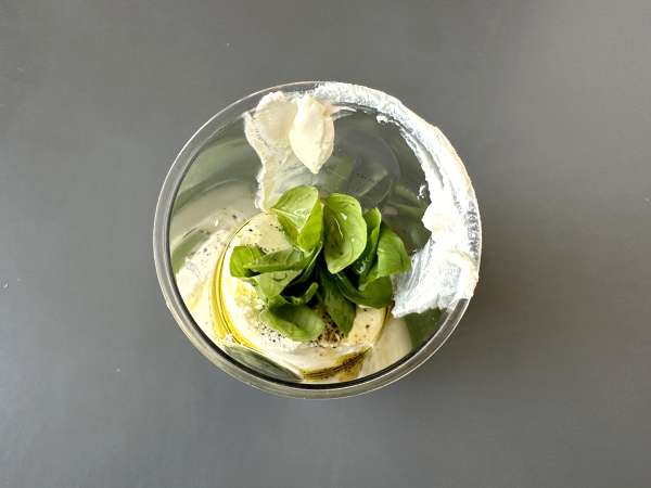 Паста с крем от рикота и босилек - Подготовка стъпка 3