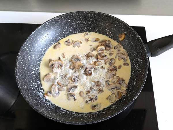 Грохови ньоки с гъбен сос - Подготовка стъпка 6