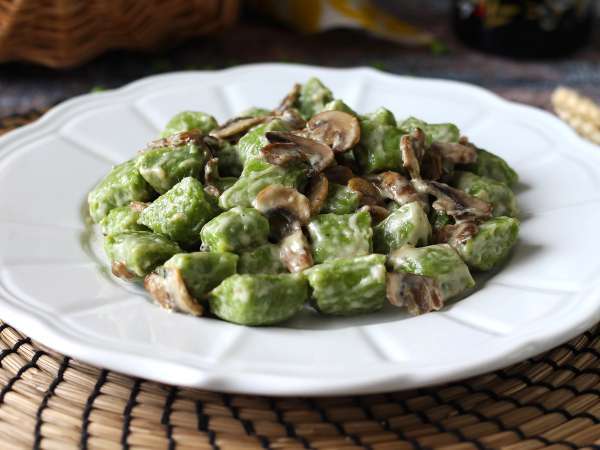 Грохови ньоки с гъбен сос - Подготовка стъпка 10