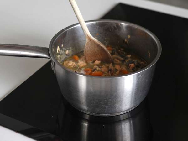 Вкусна яхния от сьомга - Подготовка стъпка 6