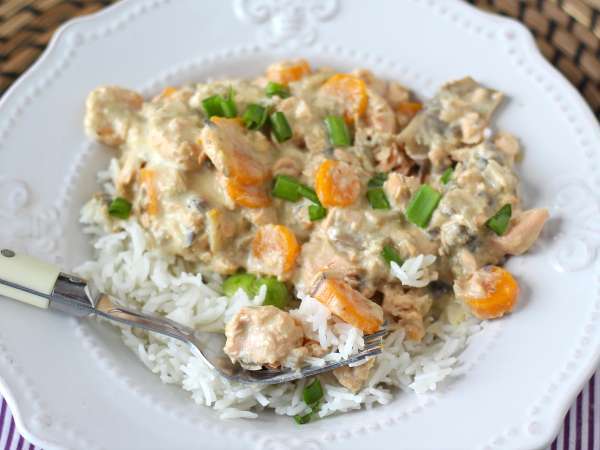 Вкусна яхния от сьомга - Подготовка стъпка 9