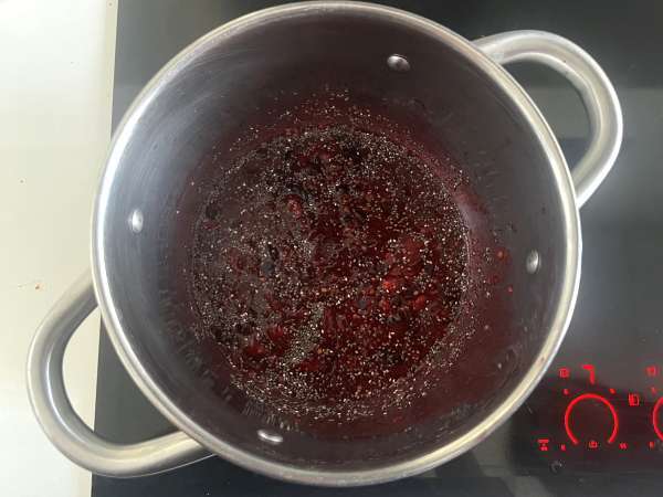 Здравословно сладко с горски плодове и семена от чиа - Подготовка стъпка 2