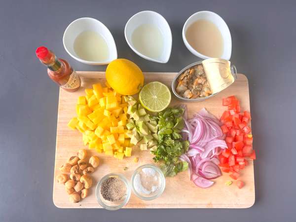 Севиче с консервирани петли - Подготовка стъпка 1