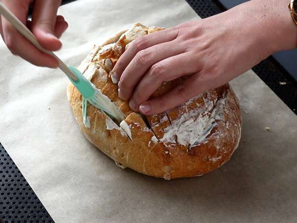 Хляб с пълнеж от таралеж в стил тартифлет - Подготовка стъпка 6