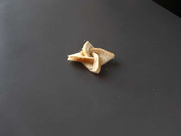 Чеснов хляб тип звезда с хляб за сандвичи - Подготовка стъпка 6