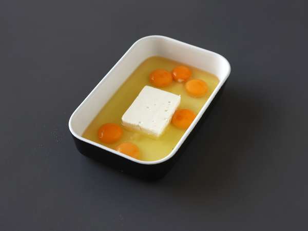 Меко и суперпротеиново обвиване с яйца и фета - Подготовка стъпка 2