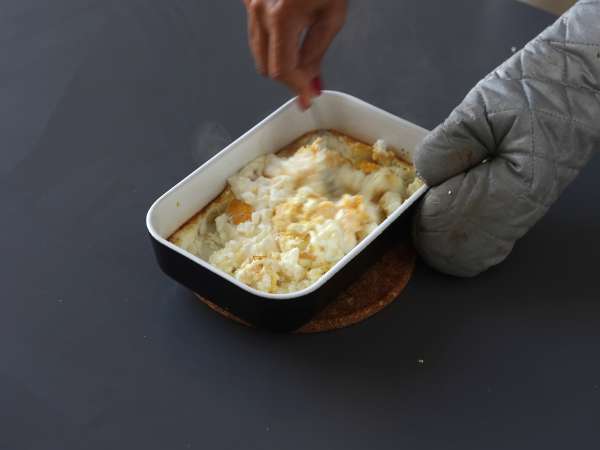 Меко и суперпротеиново обвиване с яйца и фета - Подготовка стъпка 5