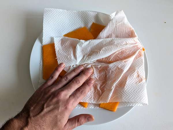 Тиквен чипс във фритюрник: лек и вкусен - Подготовка стъпка 2