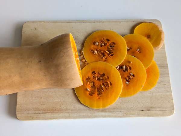 Вегетариански тиквен пармиджан - Подготовка стъпка 1