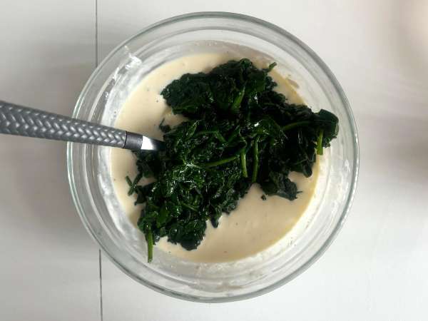 Мини сладкиши със спанак и козе сирене - Подготовка стъпка 5