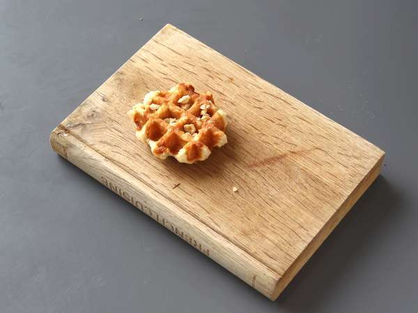 Вафли с плодове, шоколад и бита сметана - Подготовка стъпка 2