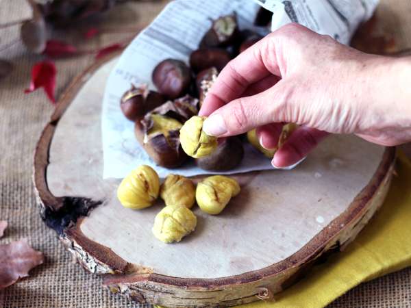 Кестени, печени във фритюрник - Подготовка стъпка 5