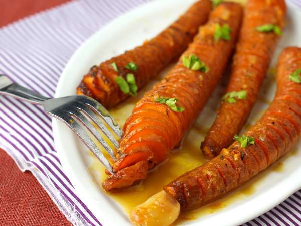 Морков в сос от мед и клементина - Подготовка стъпка 6