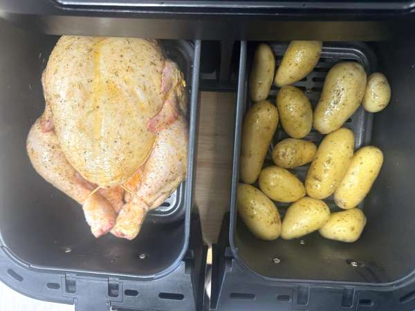 Картофите Grenaille във фритюрника - Подготовка стъпка 3