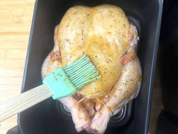 Как се приготвя печено пиле във фритюрника? - Подготовка стъпка 2