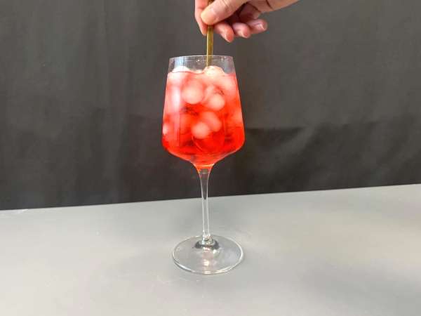 Безалкохолен мартини тоник, свежият плодов коктейл! - Подготовка стъпка 4
