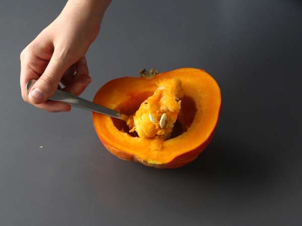 Татин от тиква с козе сирене и мед - Подготовка стъпка 1