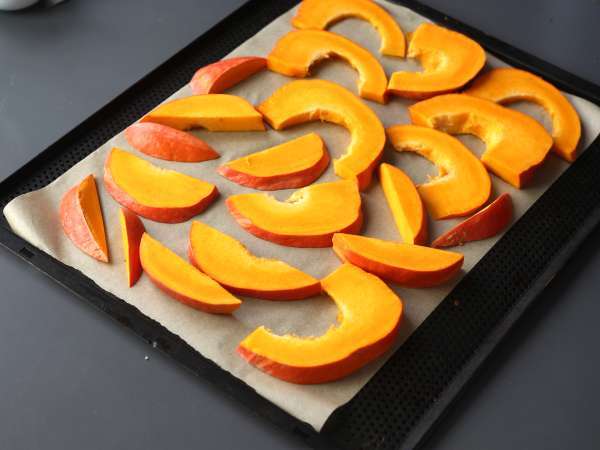 Татин от тиква с козе сирене и мед - Подготовка стъпка 3