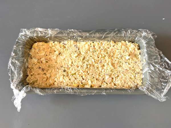 Лесна студена картофена торта без печене с риба тон и майонеза - Подготовка стъпка 6